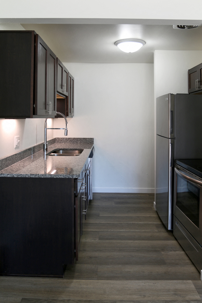 University Lofts Kitchen